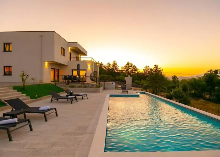 Villa Karin-New,55M2 Pool,Playground,Amazing View,